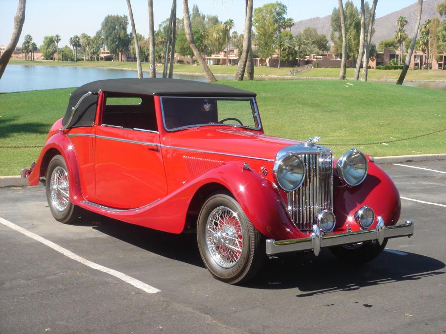  Jaguar Mk IV Drophead Coupe 1948 года  (фото 10 из 15)